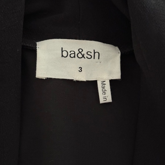 ba&sh CYCY Noir Lady Jumpsuit Sz 3 (10 US) - Picture 5 of 15